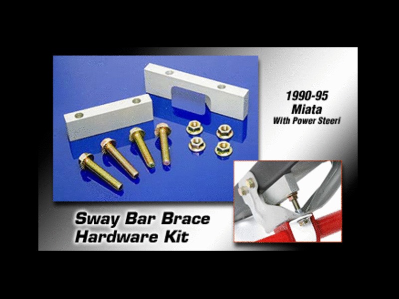 Racing Beat Sway Bar Block Kit for 9005 Miata (No Brace)